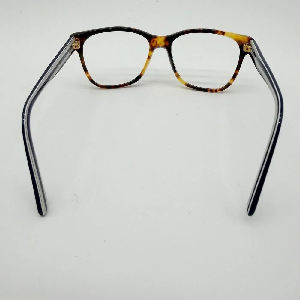 Ralph Lauren Eyeglasses Frames RL6120 5351 Blue White Brown Tortoise 52-16-140
